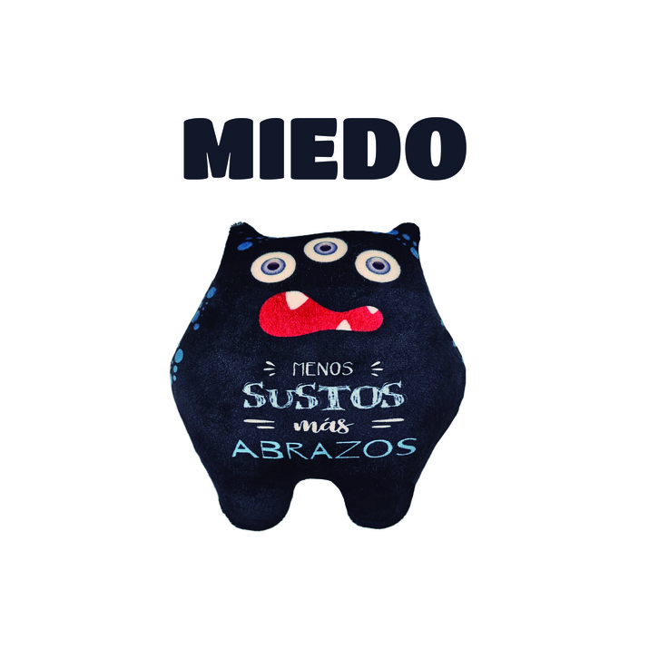 MONSTRUO CHICO DE PLUSH - MIEDO